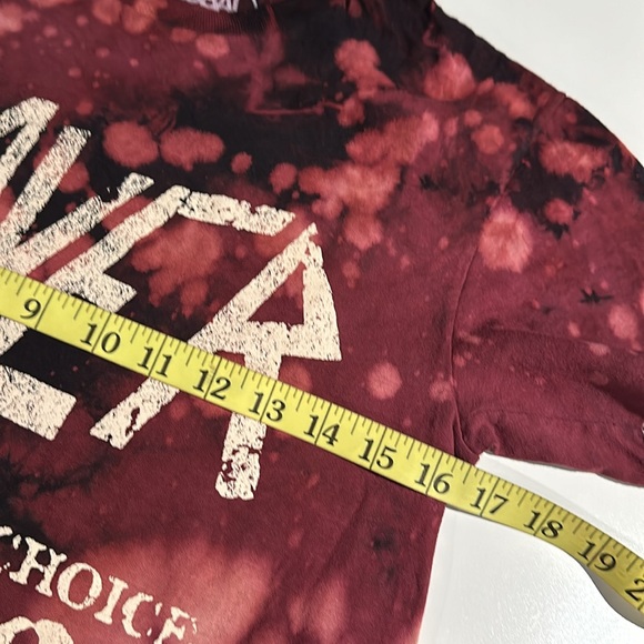 NWOT Slayer Tie Dye Graphic T-Shirt - Picture 5 of 8